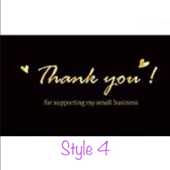 NEW Poshmark Packages "Thank you!" Gift Wrapping Shipping Supplies Set ~ 130Pcs - Picture 11 of 16